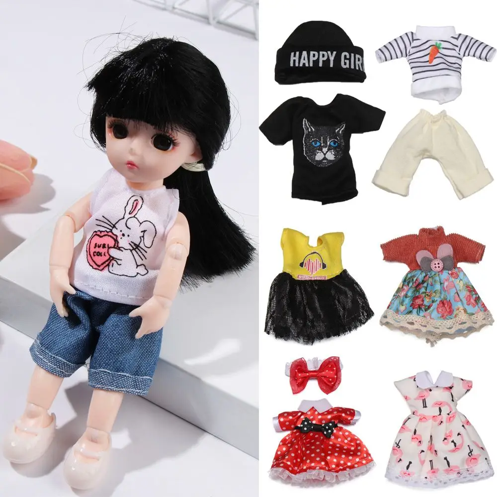 Toys Dollhouse Handmade 1/8 BJD Changing Dressing Game Doll Outfit Doll Clothes and Accessories 16~17cm Dolls Dresses