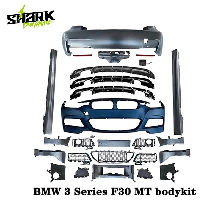 

Для Bmw F30 F31 3 серии M Tech Style автомобильные бамперы Bodykit M Sport Type Plastic F30 Body Kit