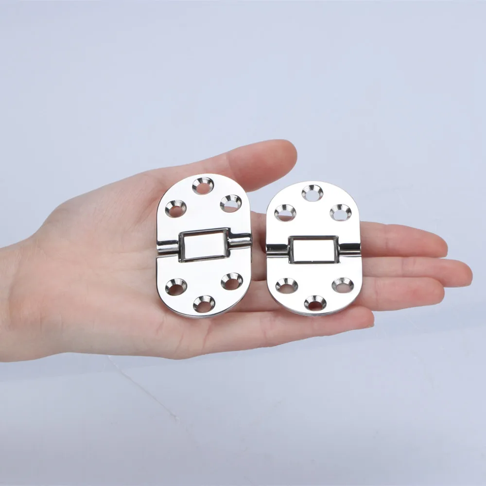 2 szt. Zawiasy drzwi ze stali nierdzewnej 3 "X 1.5" stół/brama/zawiasy szafek