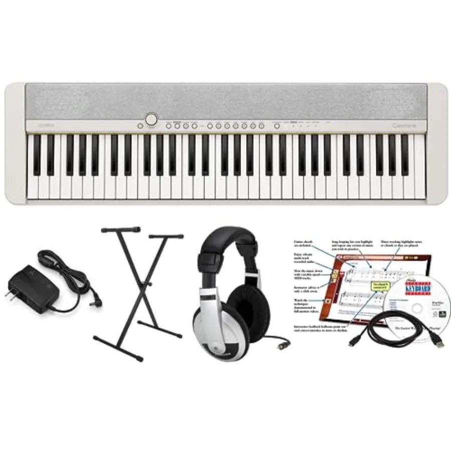 

Учебный комплект CT-S1 с подставкой и программным обеспечением для обучения, адаптером переменного тока и наушниками, белый цвет