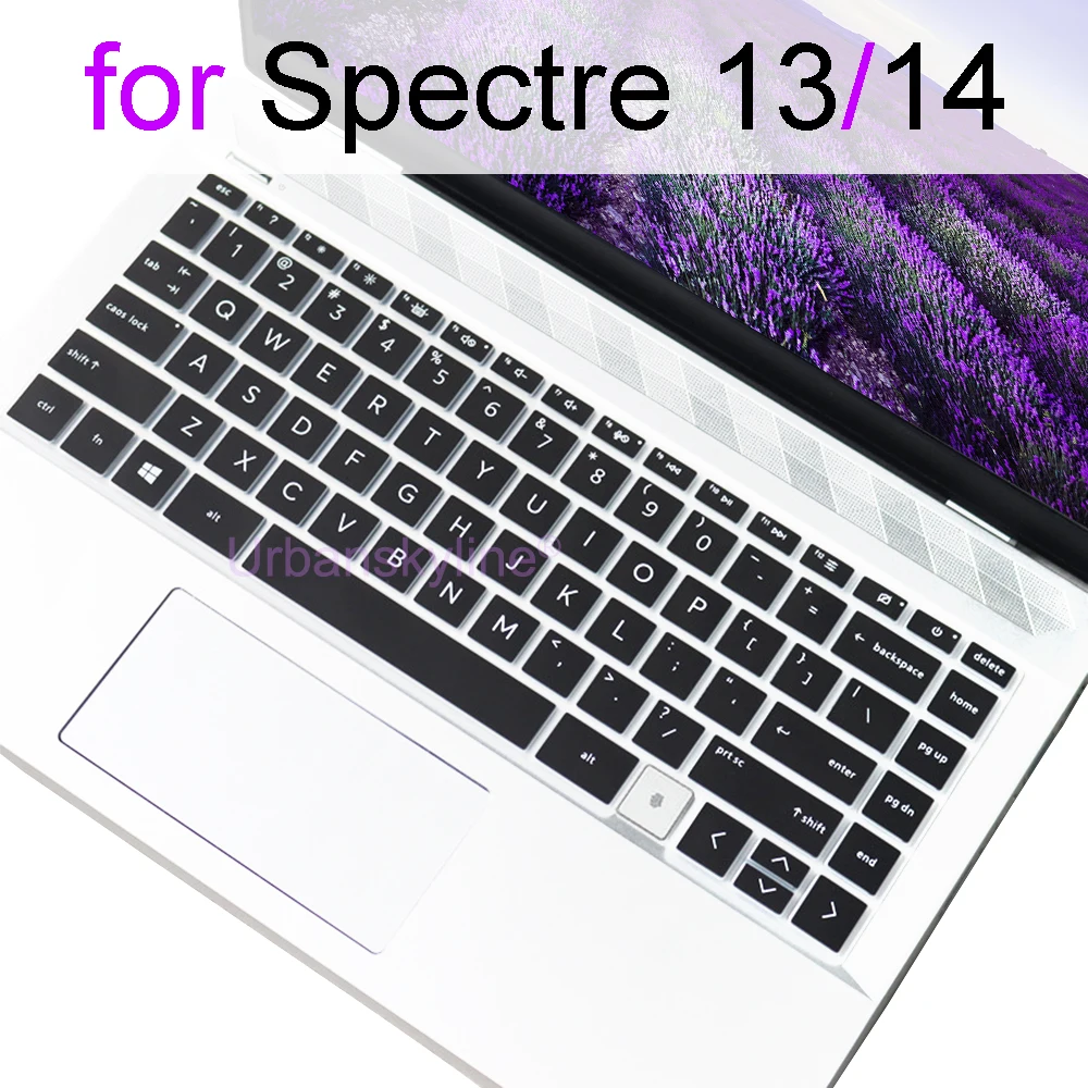 Keyboard Cover for HP Spectre x360 14 14-eu 14-ef 14-ea 13 13-aw 13-ap 13-ak 13-af ae 13t 14t folio Silicone Protector Skin Case
