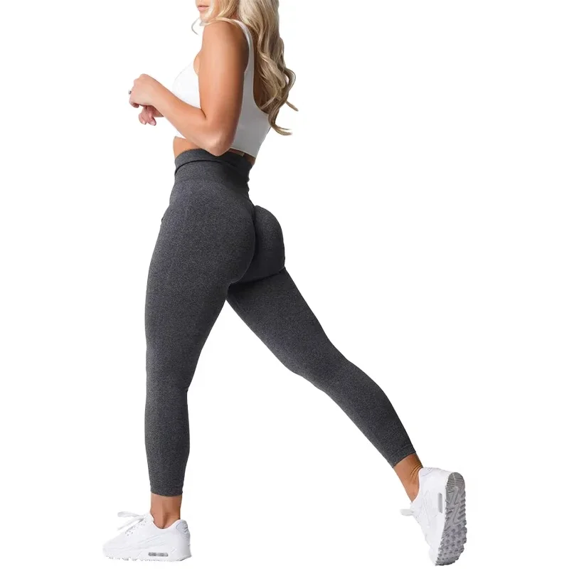 Seamless Leggings Spandex Shorts Woman Fitness Elastic Breathable Hip-lifting Leisure Sports Lycra SpandexTights