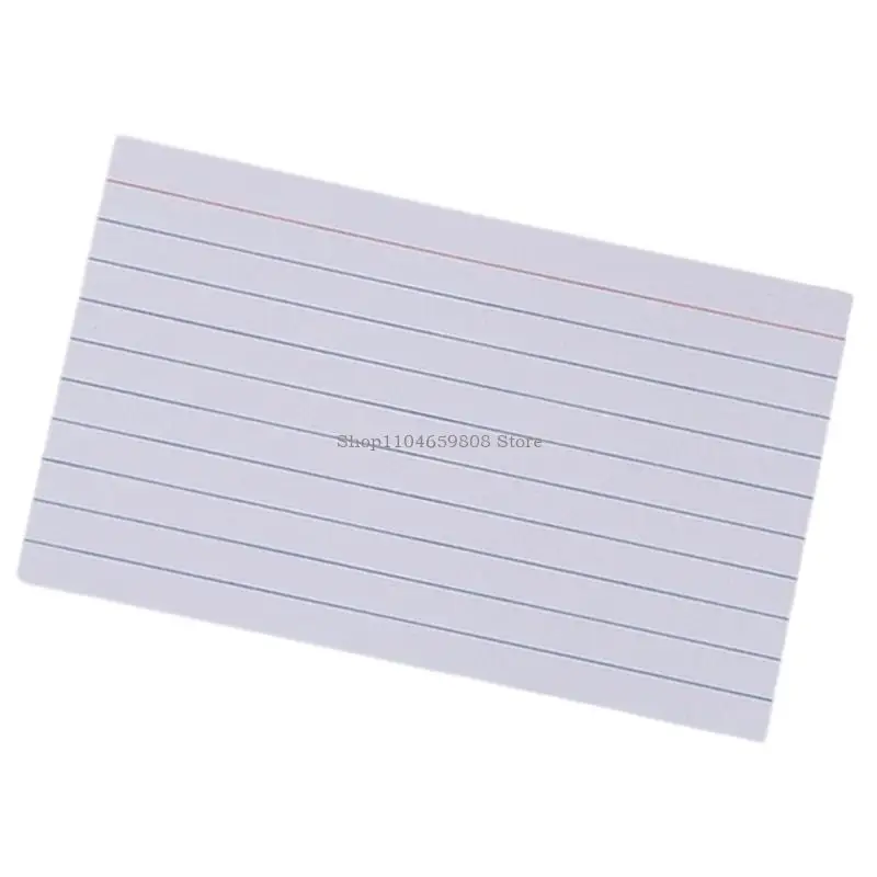 

50 Pieces Colored Note Paper 3x5Inch Ruled Study Card Note Card Vocabulary Card
