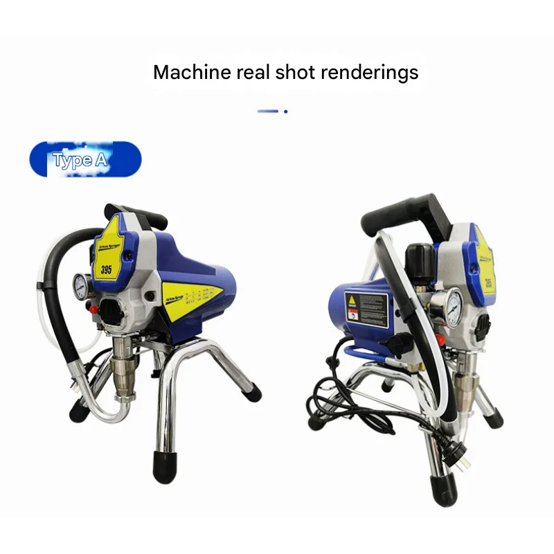 Heavy Electric Airless Paint Sprayer Industrial Grade 220V Coating Equipment with 1-Year Warranty for Machinery Automation