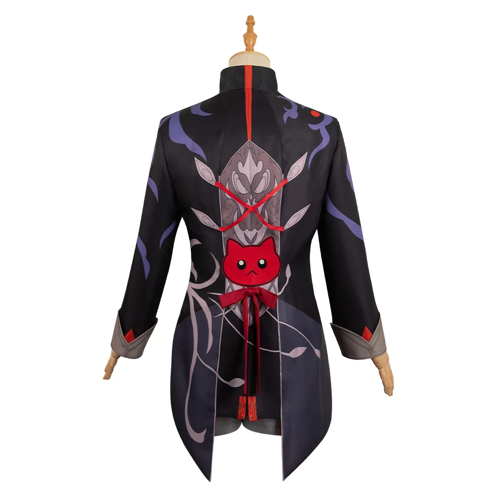 Honkai-Disfraz de Star Rail Fantasy Blade para hombre, traje de Cosplay, abrigo de Roleplay, pantalones, peluca, trajes, fiesta de Carnaval de Halloween