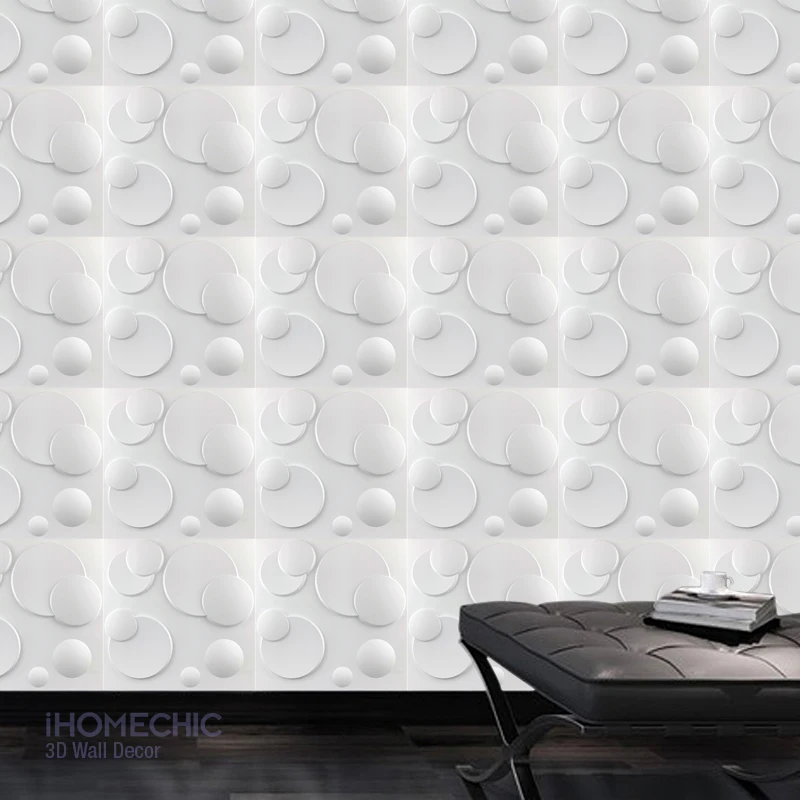 30 سنتيمتر ثلاثية الأبعاد ألواح للحائط خطوط متموجة ديكور حجر الطوب غرفة المعيشة التلفزيون خلفية لصائق قالب البلاط ثلاثية الأبعاد الجدار ملصق الحمام المطبخ جدار