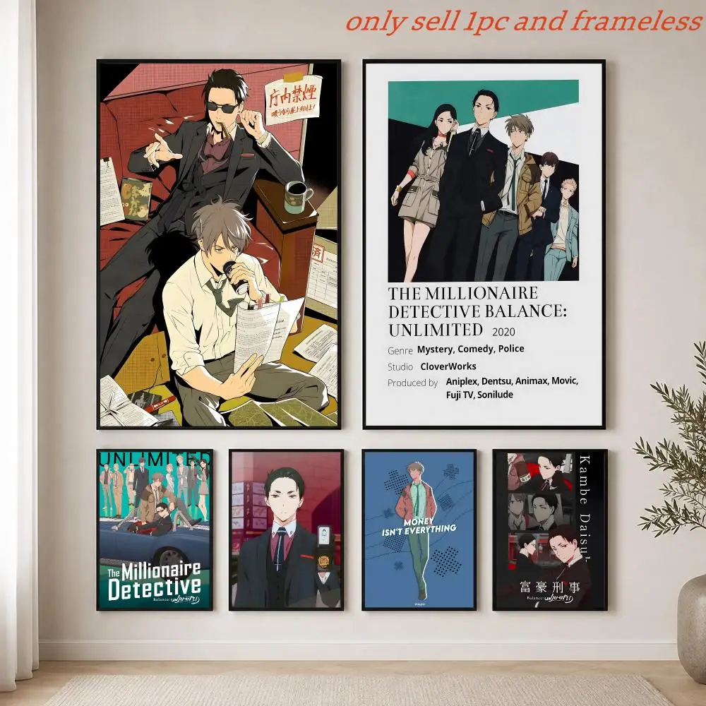Anime B-Balance UNLIMITED Poster HD Hot Theme Singer/OST/Movie/Anime-Waterproof Self-Stick Home Decor