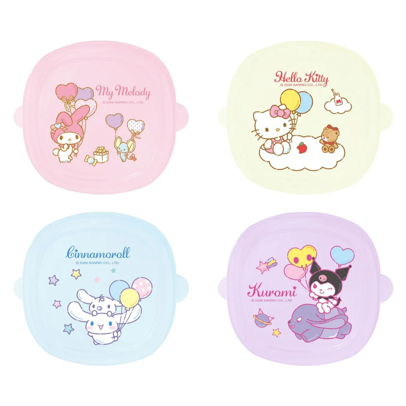 Sanrio Hello Kitty Kurumi Cinnamoroll Portable Outdoor Food Grade Storage Box for Fresh Fruits, Washed with Water view 5