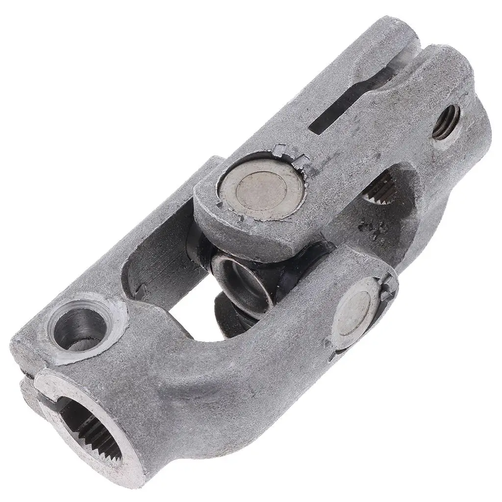 

30T 14mm Polished Steering Shaft Rod U-Joint Coupler for Buggy Vehicles