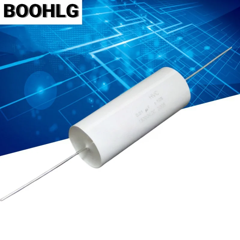

1PCS 0.01UF 15000V 10NF 15KVDC 6KVAC 103 MS Pulse Inductive High Voltage Film Capacitor