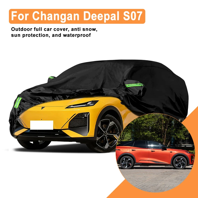 

Full Car Cover for Changan Deepal S07 Outdoor Use - Waterproof Snowproof Sunshade, Winter & Summer Auto Protection Accessories