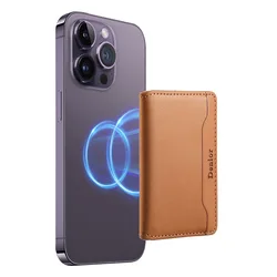 Wallet Case Mag-safe Leather Magnetic Bag Card Holder for iPhone Samsung Pixel 10 17 16 15 14 13 Pro Max S24 S23 Ultra 9 8 Stand