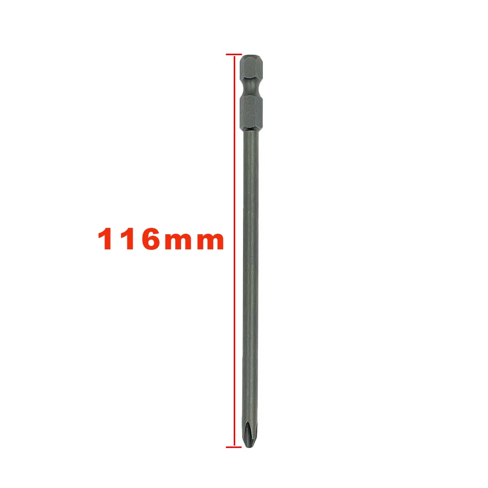 5PCS Long 116mm Magnetic Cross Head PH2 Electric Screwdriver Bit FOR HILTI PH2 BIT FOR SMD 57 MAGAZINE