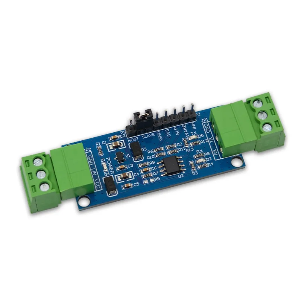 Bus Module TTL to LIN TJA1021 Automotive LIN Communication Debug Board Max 20kbps Transceiver with Power Indicator