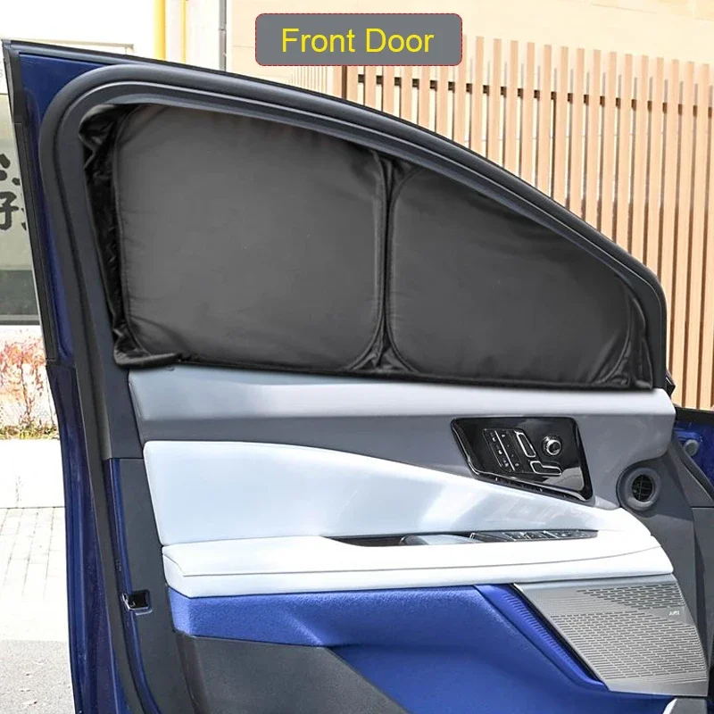 

Car Black Window Privacy Sunshade Anti-UV Heat Insulation For Cadillac OPTIQ 2025-Present Auto Protect Cover Interior Accessory