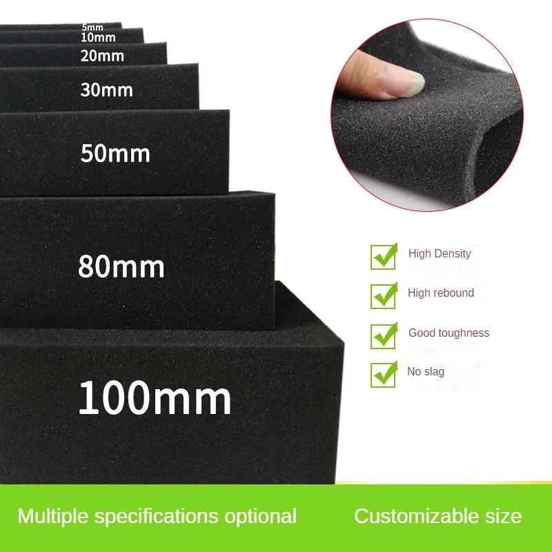 

Shock-Absorbing Sponge Sheet Cuttable Foam Pad High Density Toolbox Lining Sponge Hard Case Shadow Foam Insert Tool Organizer