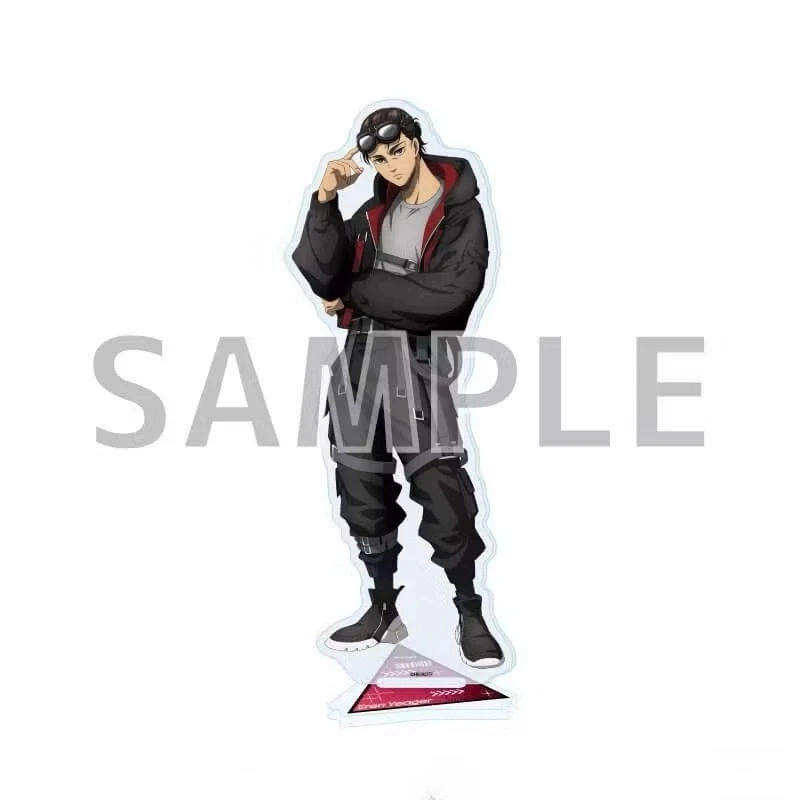 Game Hange Zoe Hans Eren Yeager Mikasa Ackerman Levi Acrylic Stand Doll Anime Figure Model Plate Cosplay Toy for Gift