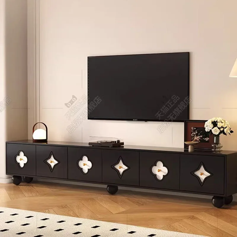 Modern Luxury Tv Stands Living Room Mobile Drawers Designer Wood Organizer Tv Table Storage Muebles Chinese Style Furniture