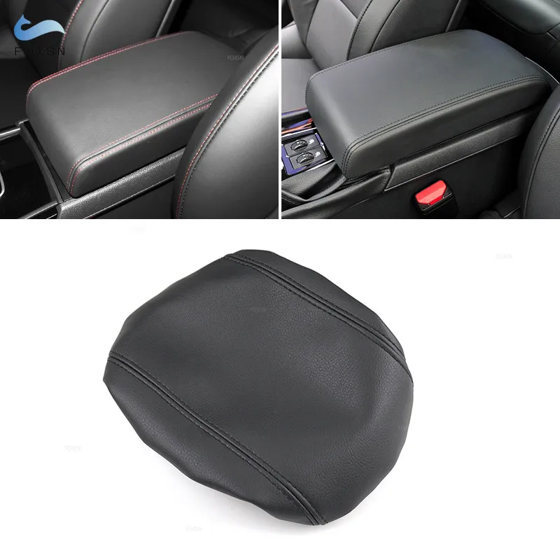 Car Accessories Center Control Armrest Box Cover Microfiber Leather Trim For Peugeot 508 2011 2012 2013 2014 2015 2016 2017 2018