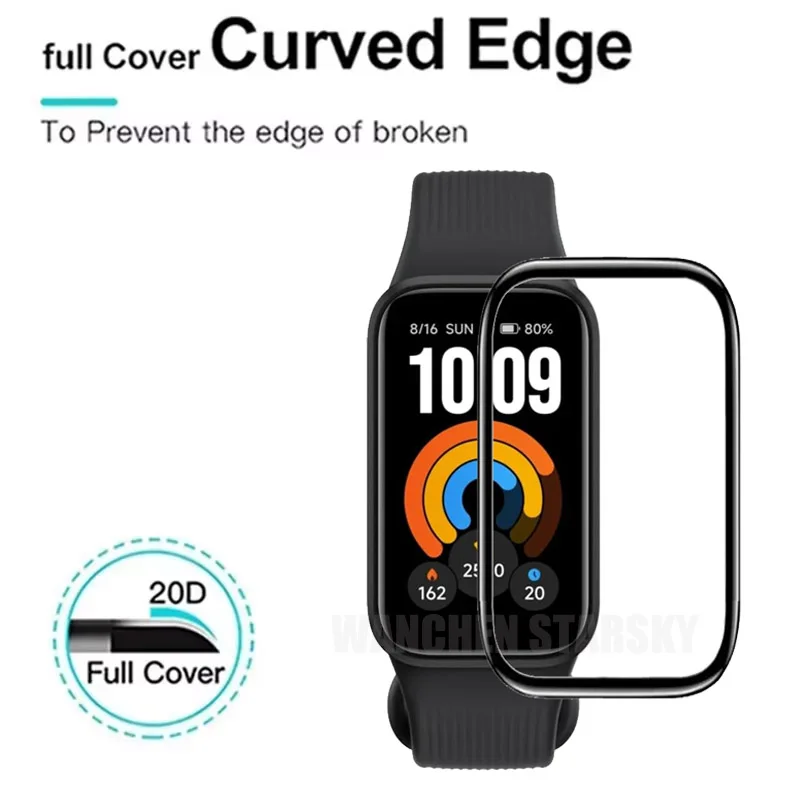3D Curved Edge Protective Film For Xiaomi Band 11 Active Screen Protector Cover For Mi Band 11 Active Smartwatch Accessories - view 4