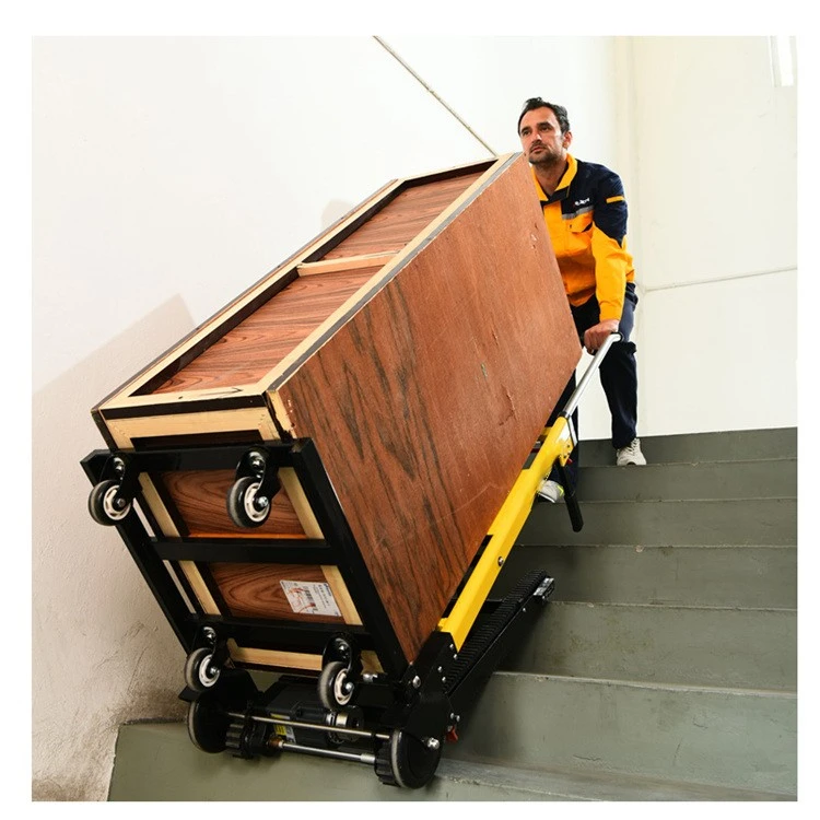 Patiënten gebruiken opvouwbare stabiele fabrieksspecifieke trapklimtrolley van aluminiumlegering om te overbrengen