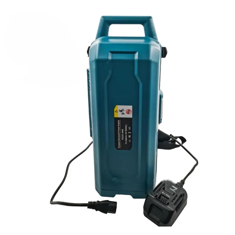 Portable Power Supply 4 Port Power Adapter for Makita Dewaltt bosch，18V Battery for Camping Emergency Power Supply Backpack