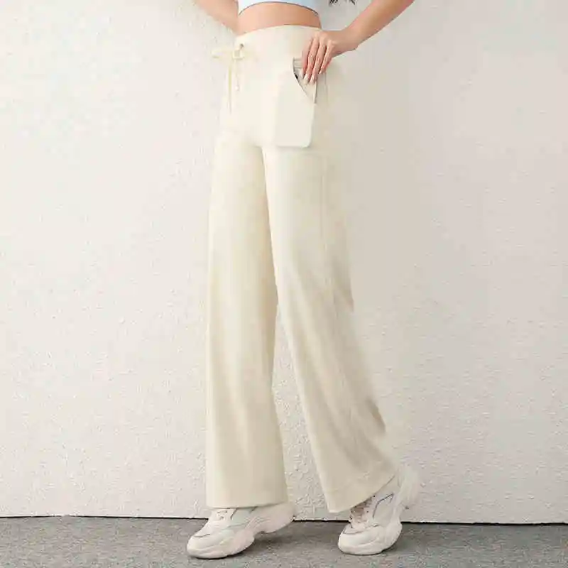 

Loose Yoga Sweatpants High Waist Workout Sweatpants Ladies Running Wear Fitness Sports Joggers