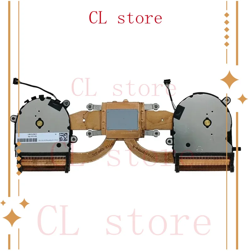 

New CPU+GPU Cooling Fan and Heatsink for HP EliteBook X360 1030 G3 HSN-Q10C ND55C02-17G03 ND55C02-17G04 L31859-001 L34272-001