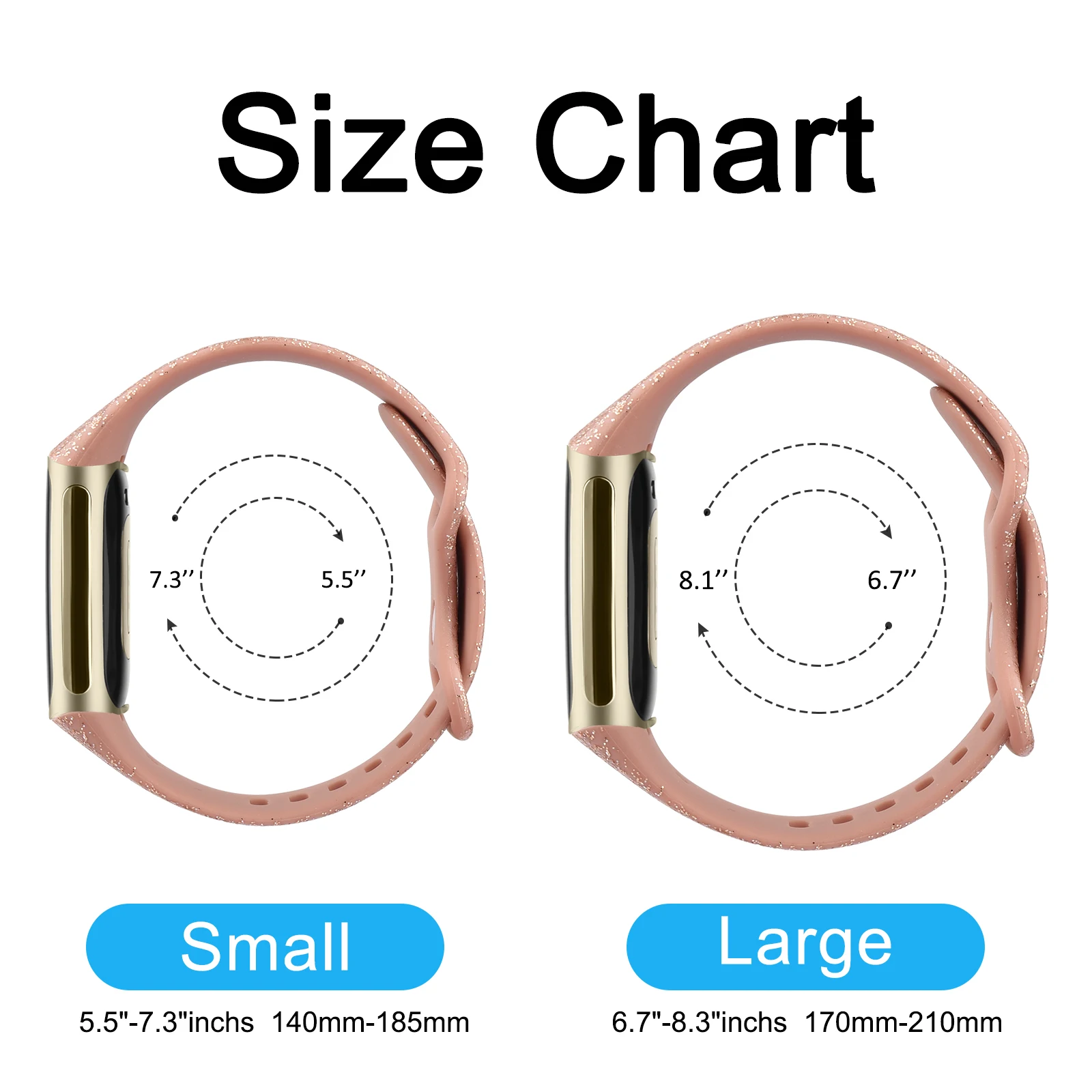 Gelang untuk Fitbit Charge 5 gelang jam tangan Correa Baalect tali jam untuk Fitbit Charge 5 gelang pengganti silikon