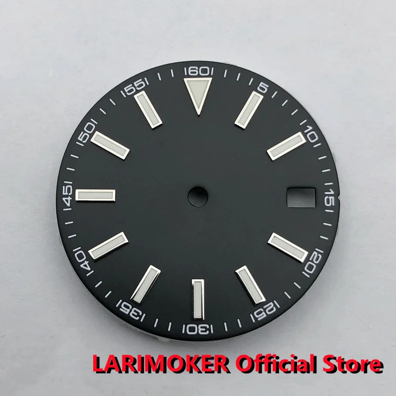 LARIMOKER 29mm The Sun Wen Watch Dial Date Window Dial Fit NH35 NH36 Movement