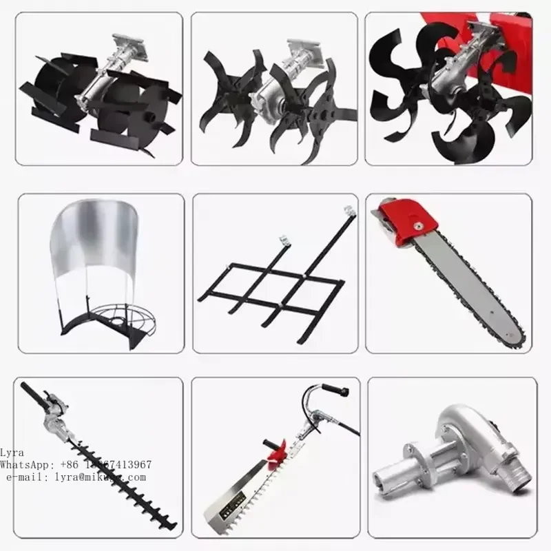 2026for 4 Stroke Single Blade High Quality Long Pole Hedge Trimmer Grass Cutter Machine Lawn Mower