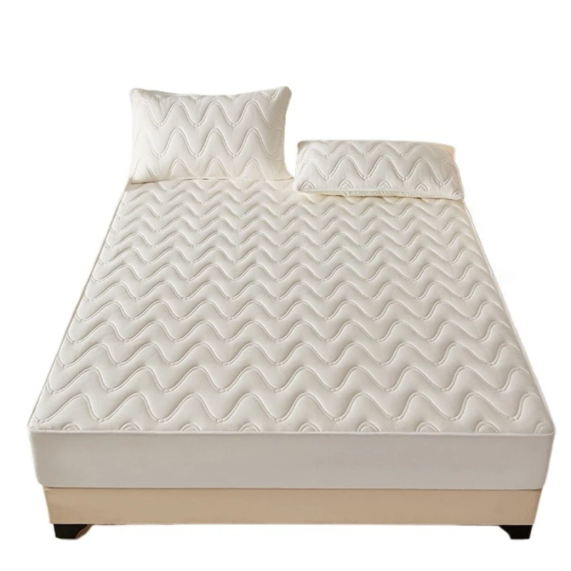 Washed cotton non-slip and anti-cat scratch padded mattress