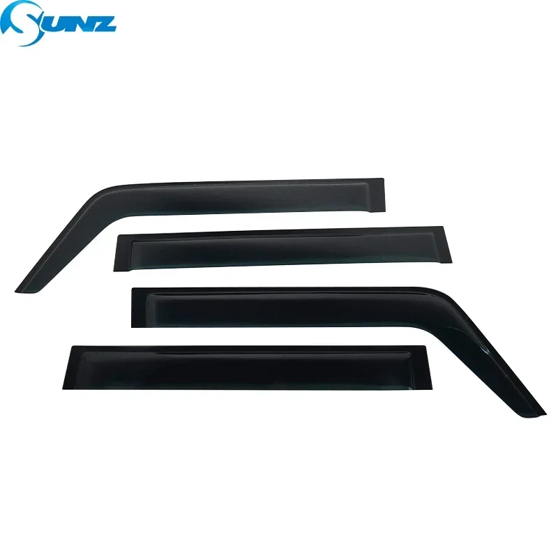 Side Window Visor For Hummer H3 MK1 2005 2006 2007 2008 2009 2010 4PCS Car Window Deflector Shade Sun Rain Guard Weathershield