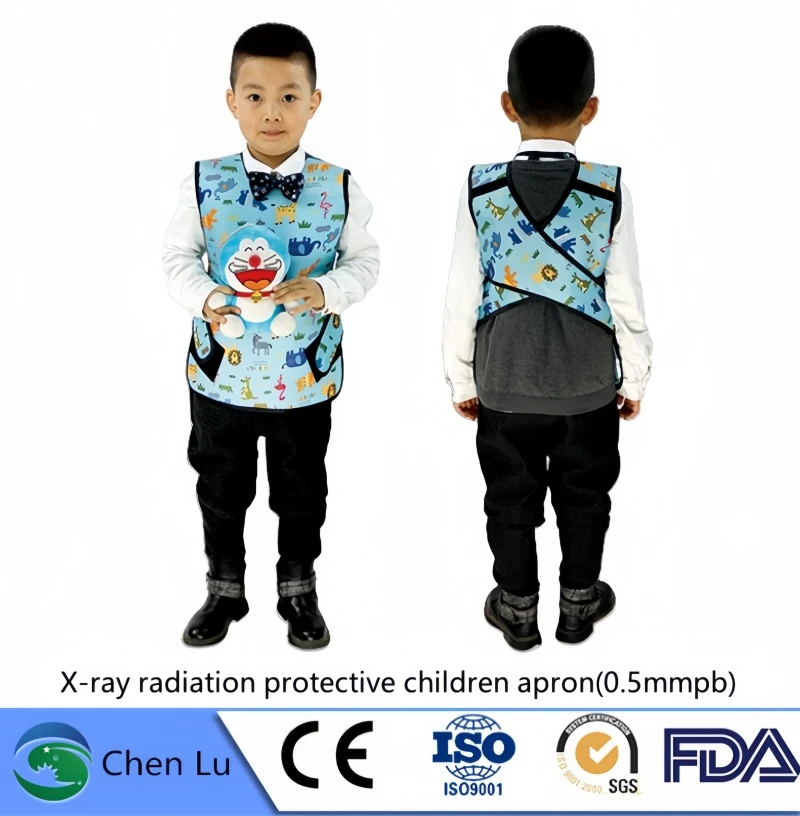 

Genuine x-ray gamma ray protective children dental apron ionizing radiation protection 0.5mmpb lead apron