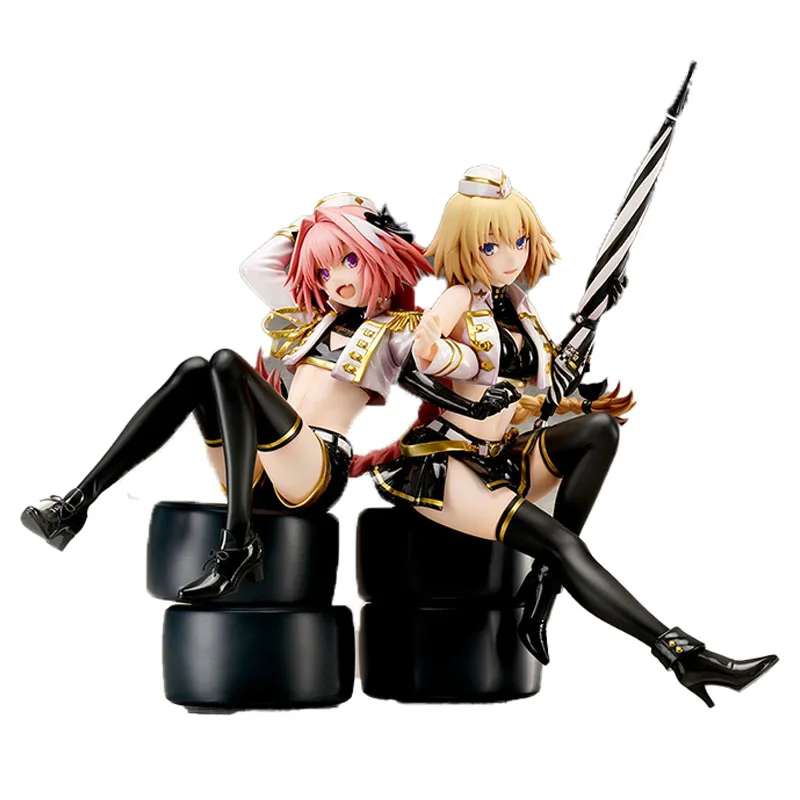 Original Genuine Stronger Plusone Astolfo Jeanne D'Arc TYPE-MOON Racing Ver Fate/Apocrypha 1/7 22cm Model Character Action Toy