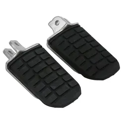 Motorcycle Black Front Footrest Footpeg Pedals For Honda Goldwing GL1800 2001-2017