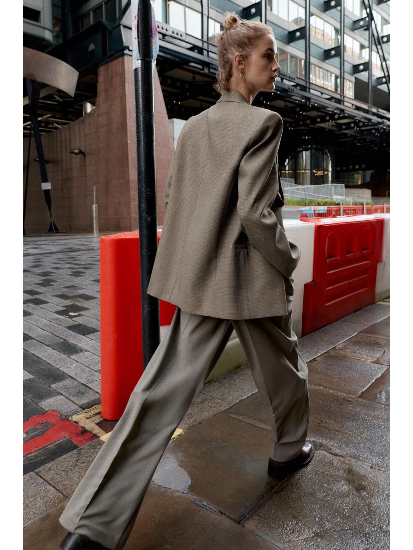 Primavera 2026 Pantaloni da cintura larghi casual da donna Gamba dritta Pendolarismo Sle Vita alta Altro materiale 50% Altro 50%