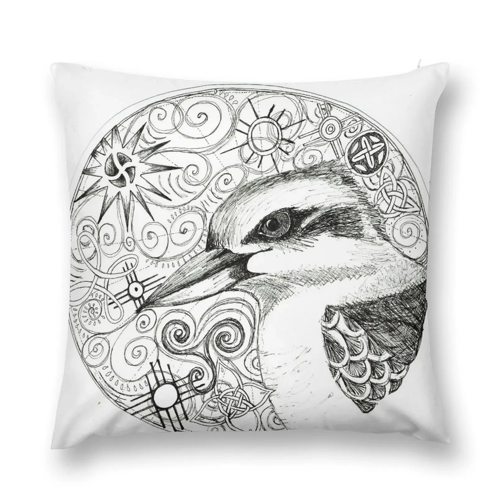 kookaburra totem Throw Pillow Sofa Cushions Cover christmas decorations for home 2025 pillow