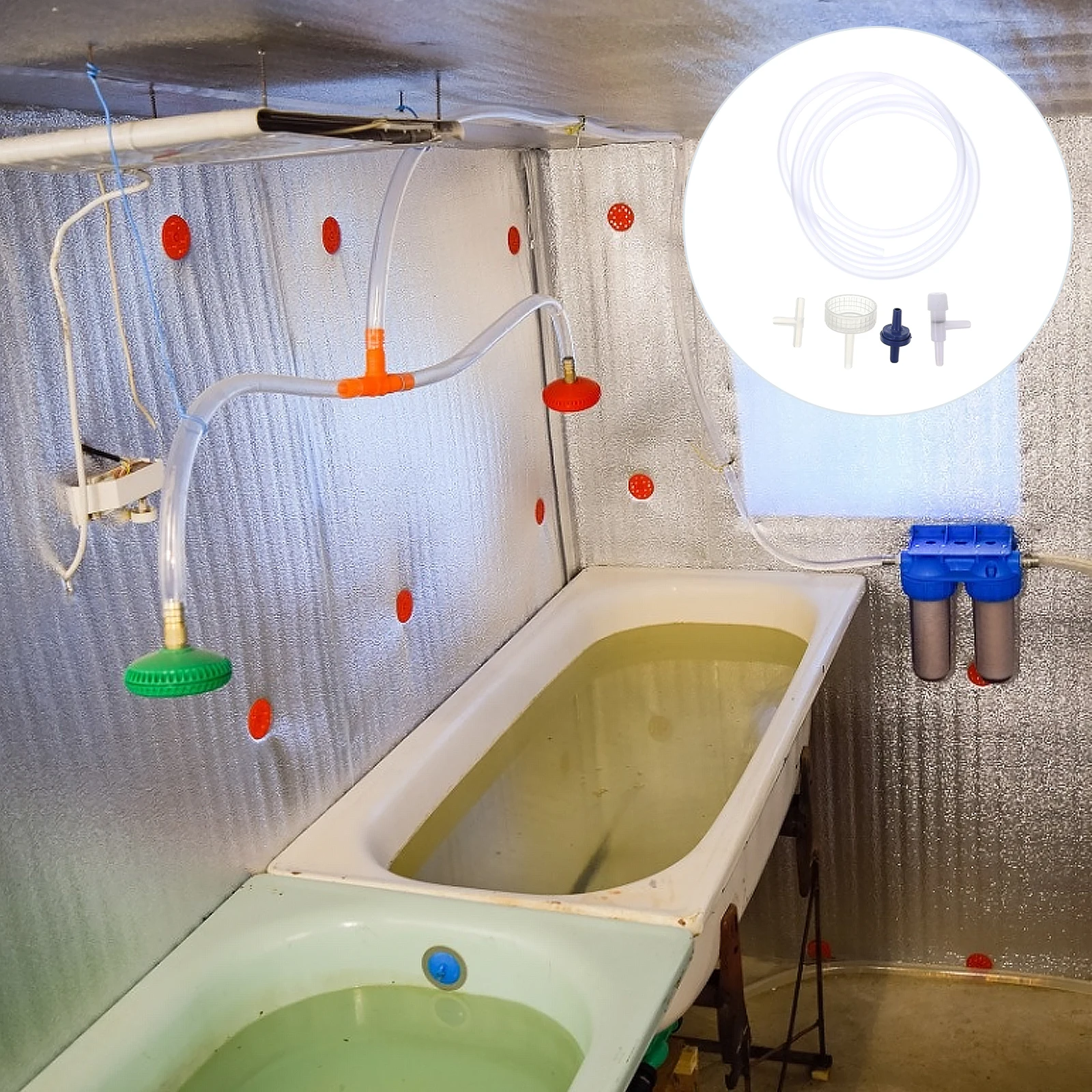 

2 Sets Shrimp Hatchery Accessories DIY Breeding Tools Aquarium Incubation Kit Fish Tank Eggs Hatching Bottle Baby Shrimp