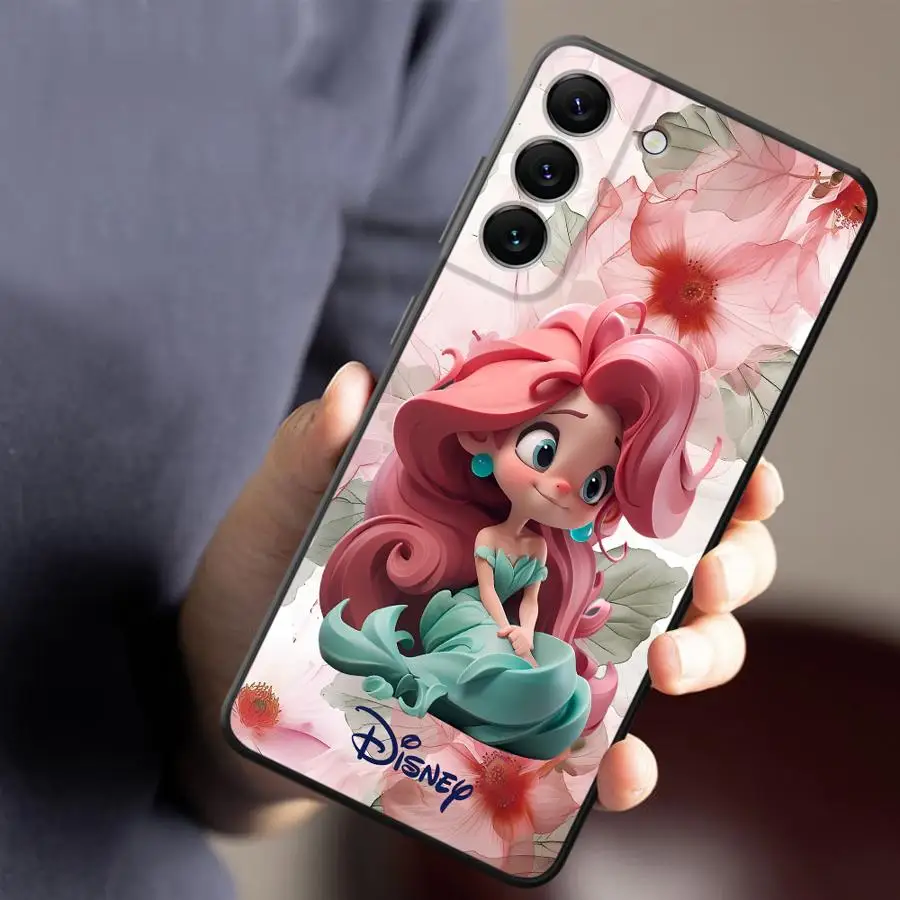 디즈니 프린세스 휴대폰 케이스, 삼성 갤럭시 A10, A10e, A10s, A20, A20s, A04s, A30, A02, A40, A02s, A03, A05s, A06 커버