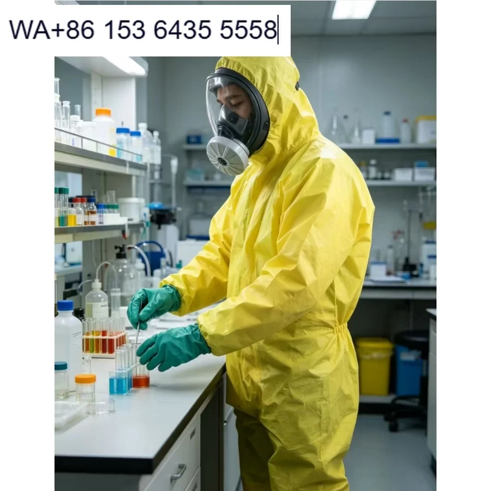 Type 1 Gas-Tight Chemical Suit: Maximum Toluene Protection & Custom Logo for Hazardous Environments