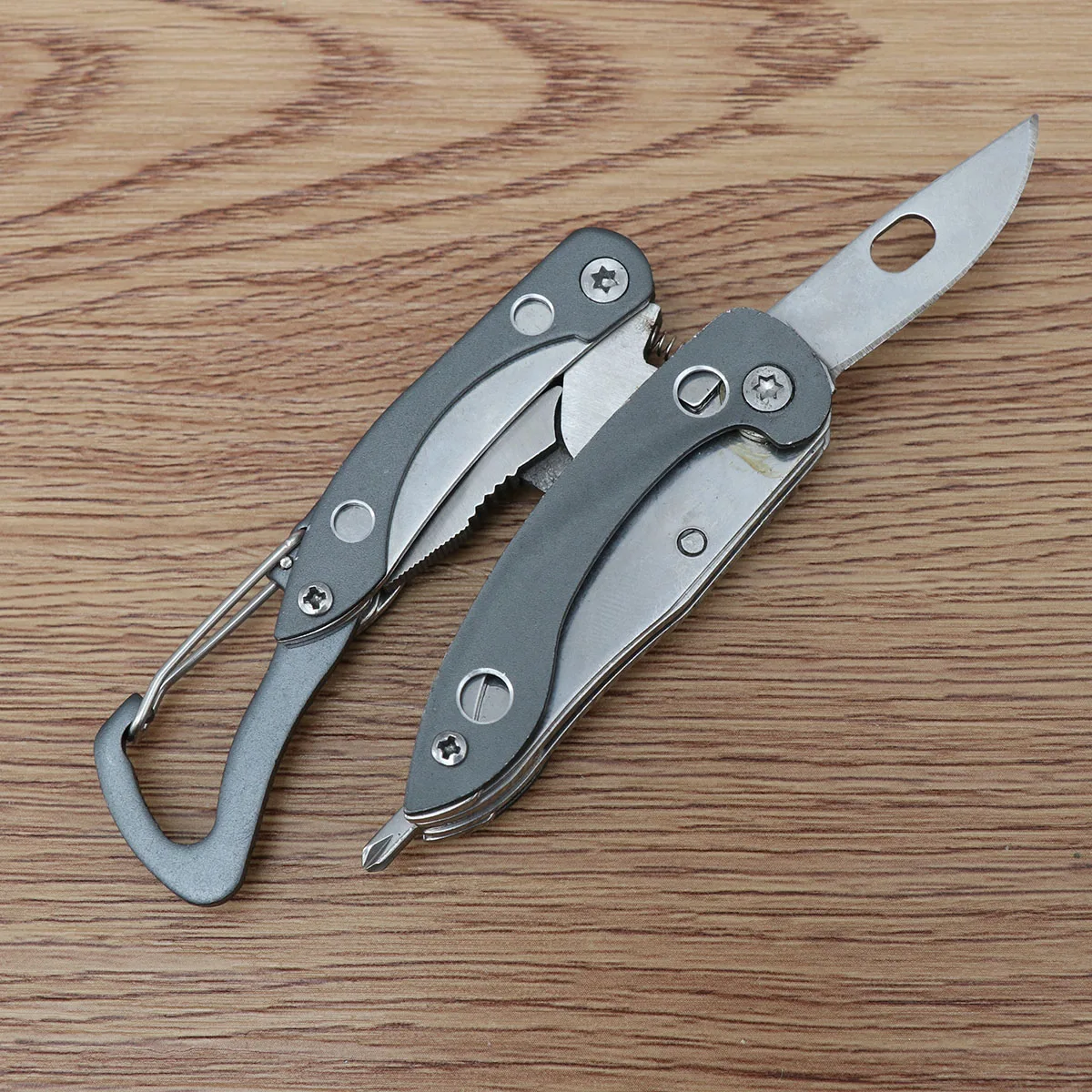 

Survival Tools Bottle Opening Knife Pliers Fishing Outdoor Repair Pocket Silver Fold