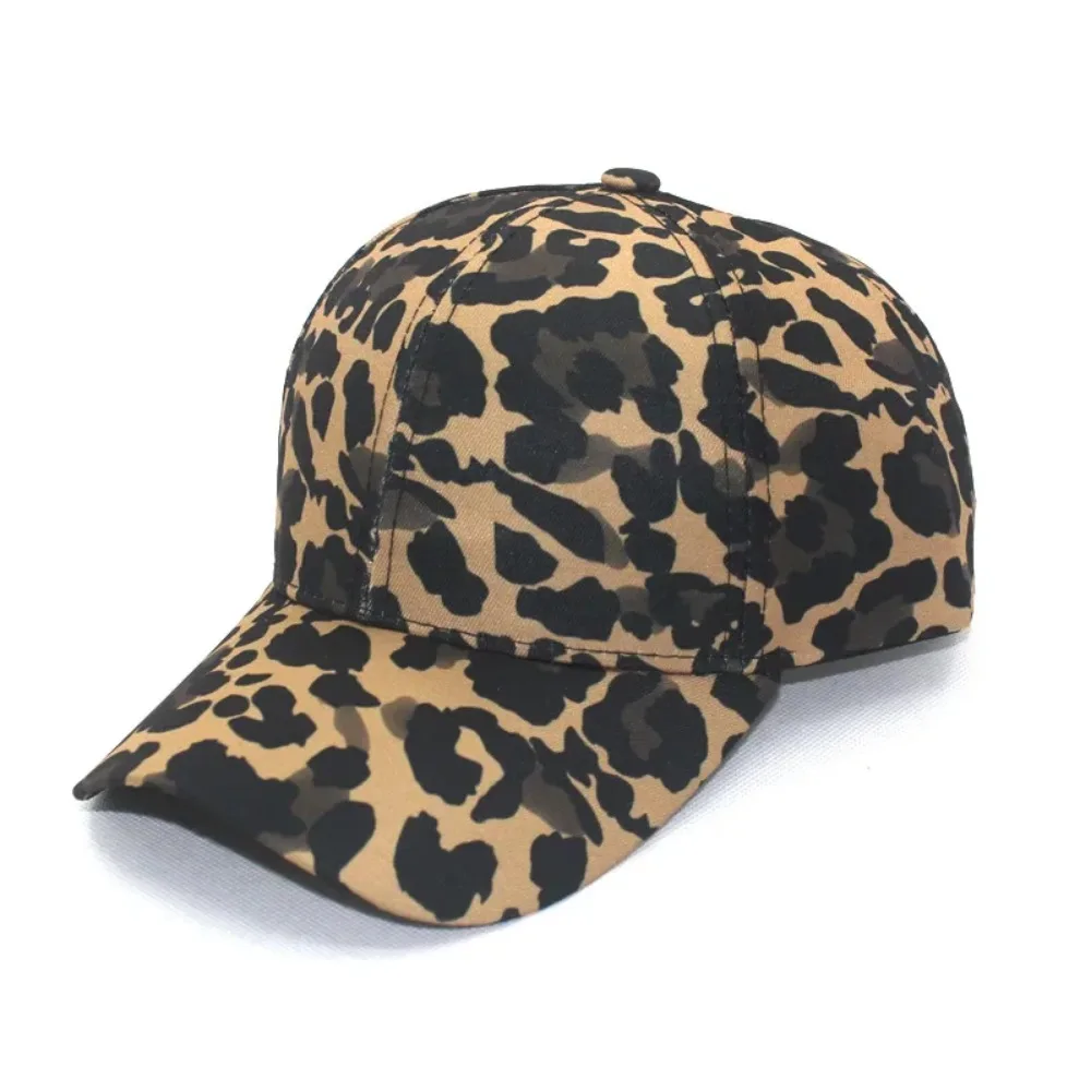 Hot sales Unisex Leopard Print Zebra Print Baseball Cap Hip Hop Cap Men's Women's Animal Print Sun Hat Adjustable Cap Gorras