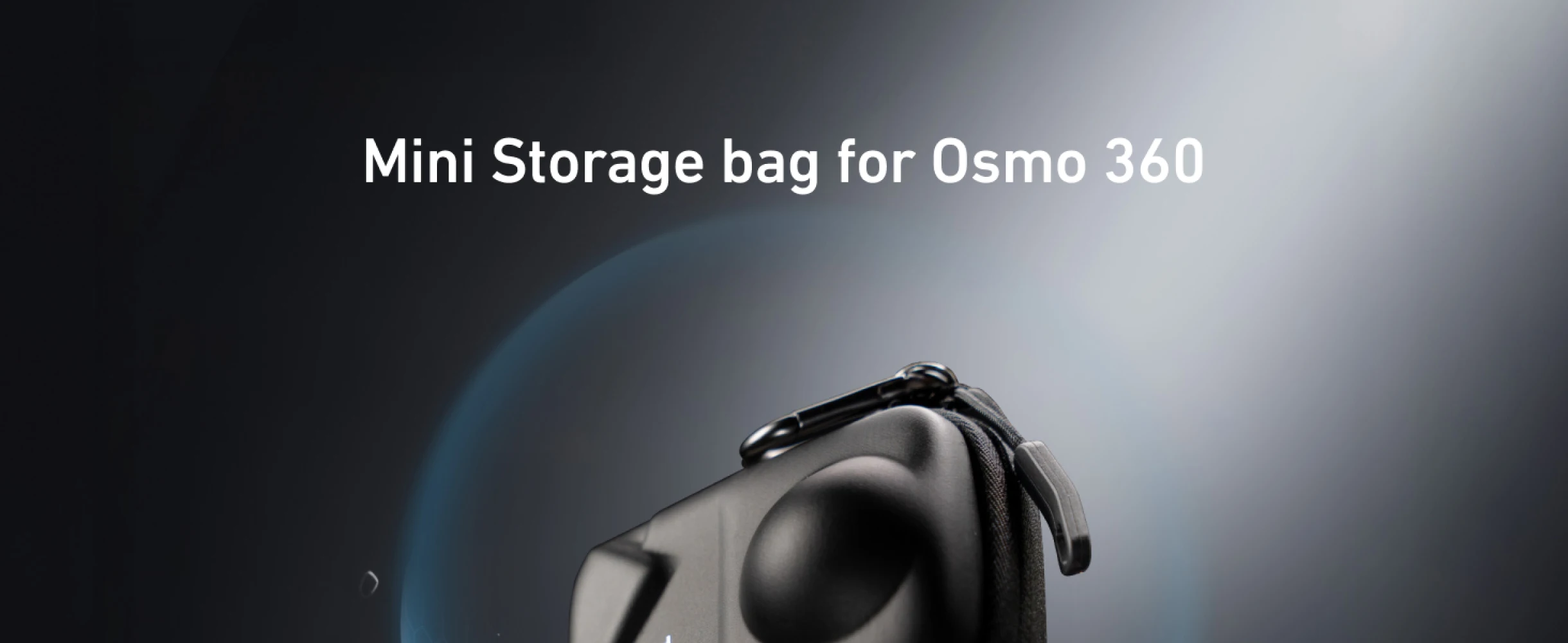 Portable Mini Bag for DJI Osmo 360 Waterproof Storage Bag Protective Case fully enclosed storage case with detachable carabiner