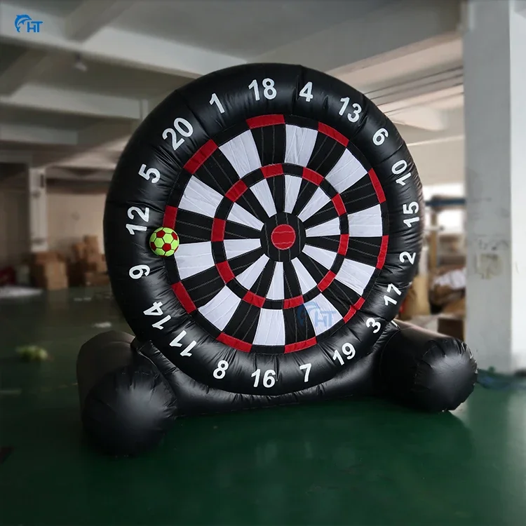 

4m Inflatable Football Shooting Target Inflatable Football Dart Board Outdoor Sports Games