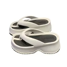 

Summer Women Slippers EVA Soft Sides Garden Shoes Wedges Sweet Sandals Non-slip Female Platform Flip Flops