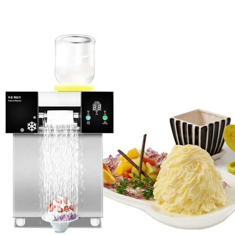 

Commercial snowie slush smoothie bingsu machine ice shaver machine commercial snow ice shaver machine