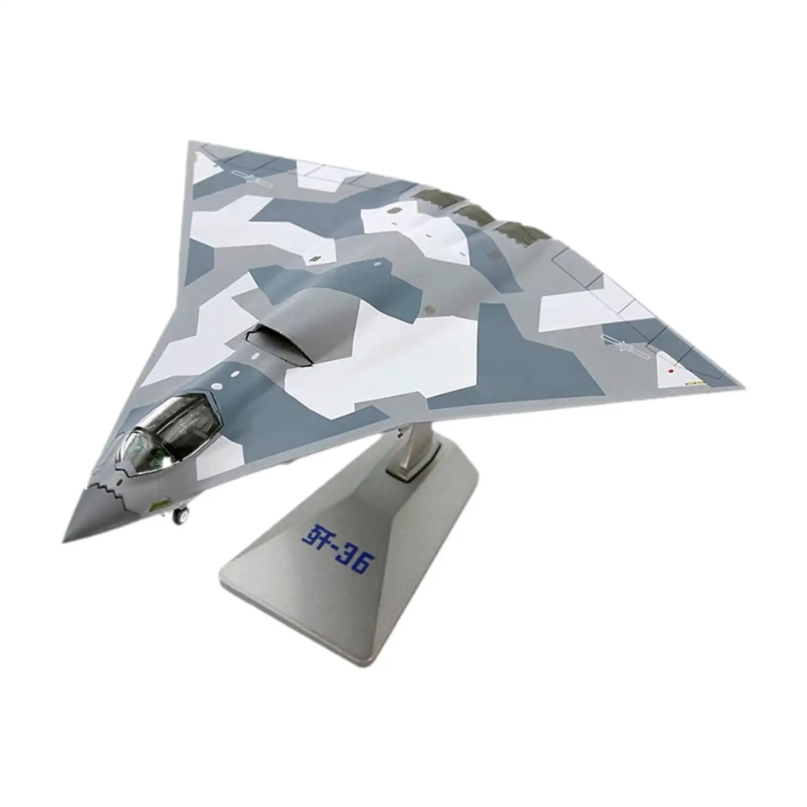 

1:144 J36 Fighter Model High Detailed Collectibles Souvenir Collection Aircraft Ornament for Cafes Shelf Home Livingroom Bedroom