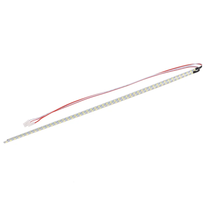 AT53 4 Buah 315Mm 15 Inci LCD Layar Lebar Dapat Diredupkan Lampu LED Dapat Disesuaikan Kit Strip Lampu Latar