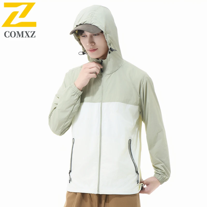 

Summer Ice Silk UV Protection Jacket Waterproof Slim-Fit Outdoor Skin Coat with Breathable UPF50+ for Men Women Fashion Sports